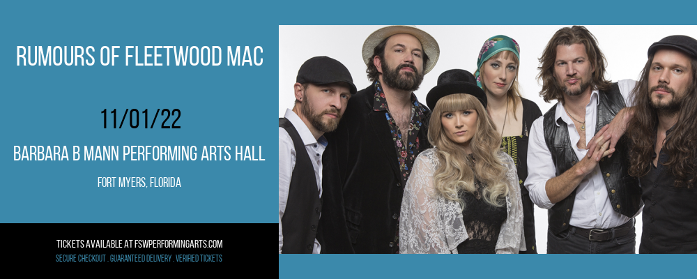 Rumours of Fleetwood Mac at Barbara B Mann Performing Arts Hall