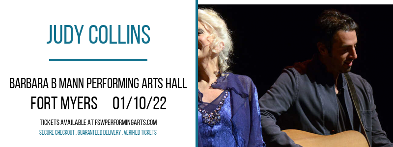 Judy Collins at Barbara B Mann Performing Arts Hall