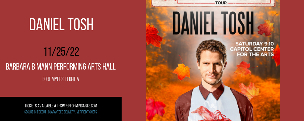 Daniel Tosh at Barbara B Mann Performing Arts Hall