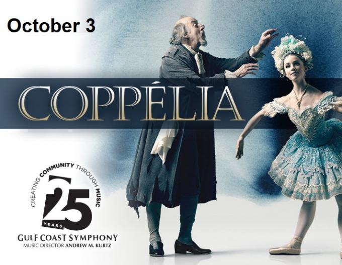 Gulf Coast Symphony: Coppelia With Gulfshore Ballet at Barbara B Mann Performing Arts Hall