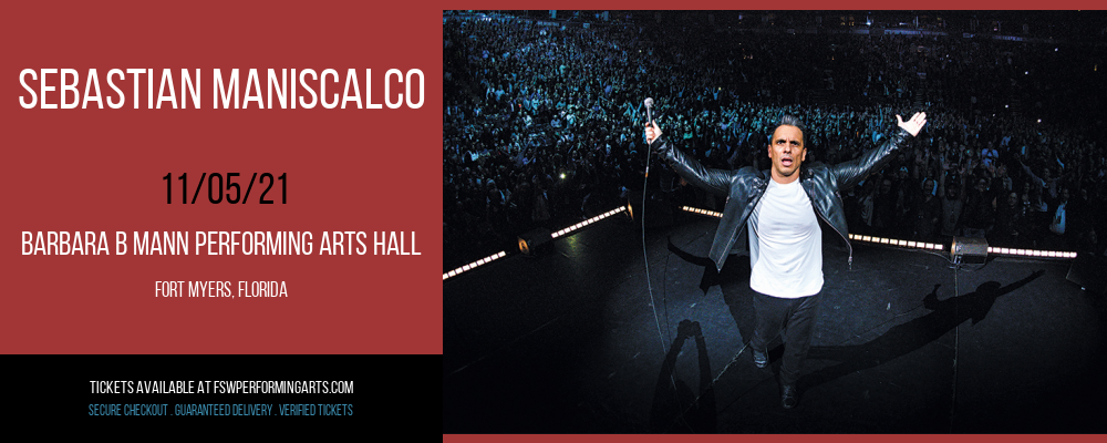 Sebastian Maniscalco at Barbara B Mann Performing Arts Hall