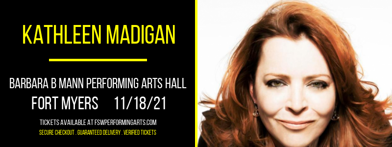 Kathleen Madigan at Barbara B Mann Performing Arts Hall tickets Kathleen Madigan at Barbara B Mann Performing Arts Hall