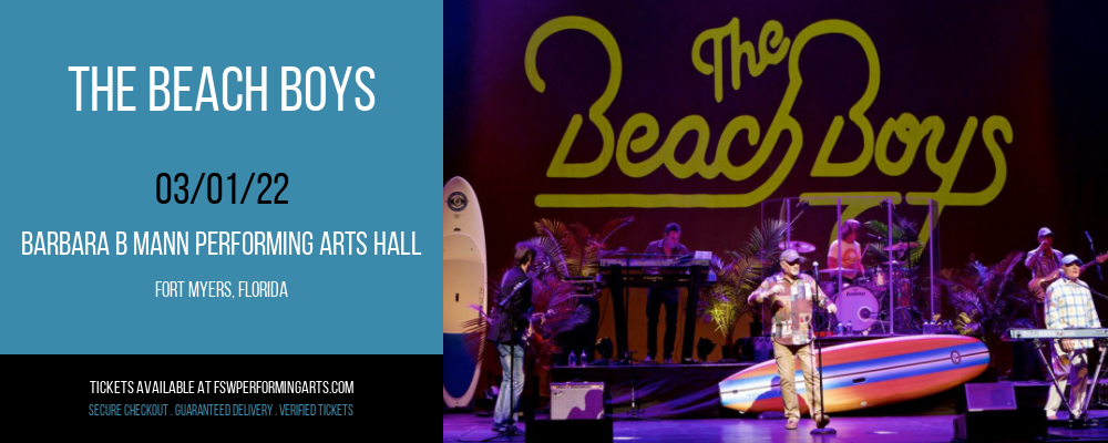 The Beach Boys at Barbara B Mann Performing Arts Hall
