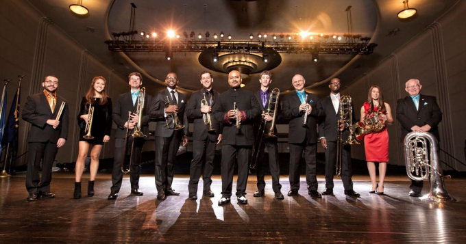 The Rodney Marsalis Philadelphia Big Brass at Barbara B Mann Performing Arts Hall