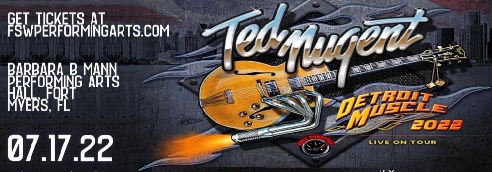 Ted Nugent at Barbara B Mann Performing Arts Hall tickets Ted Nugent at Barbara B Mann Performing Arts Hall