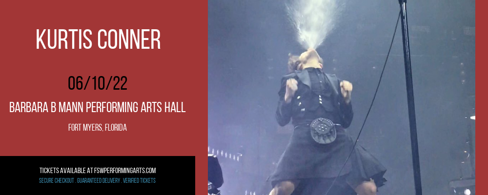 Kurtis Conner at Barbara B Mann Performing Arts Hall tickets Kurtis Conner at Barbara B Mann Performing Arts Hall