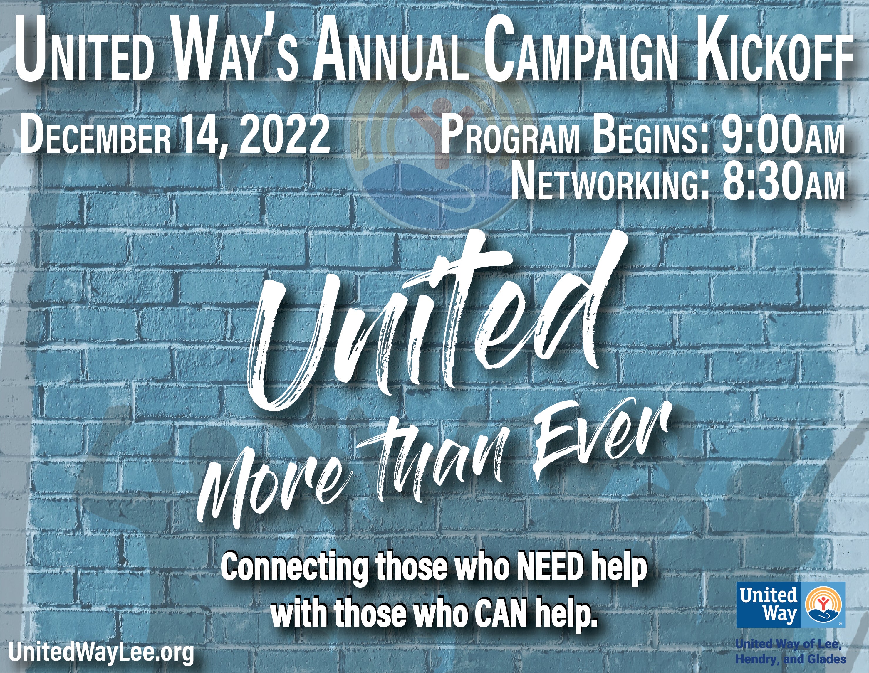 United Way Kick Off at Barbara B Mann Performing Arts Hall