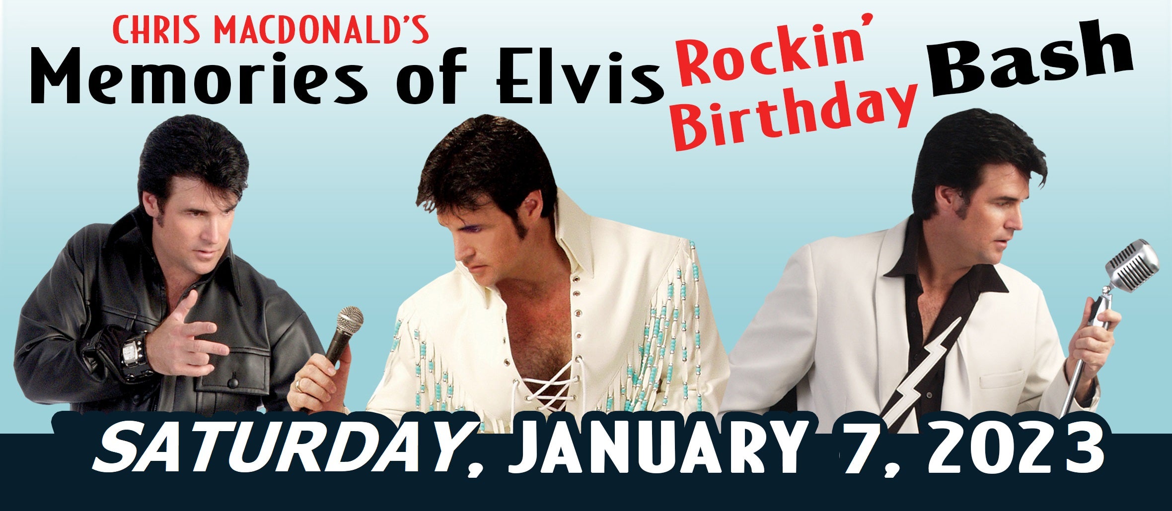 Memories Of Elvis at Barbara B Mann Performing Arts Hall