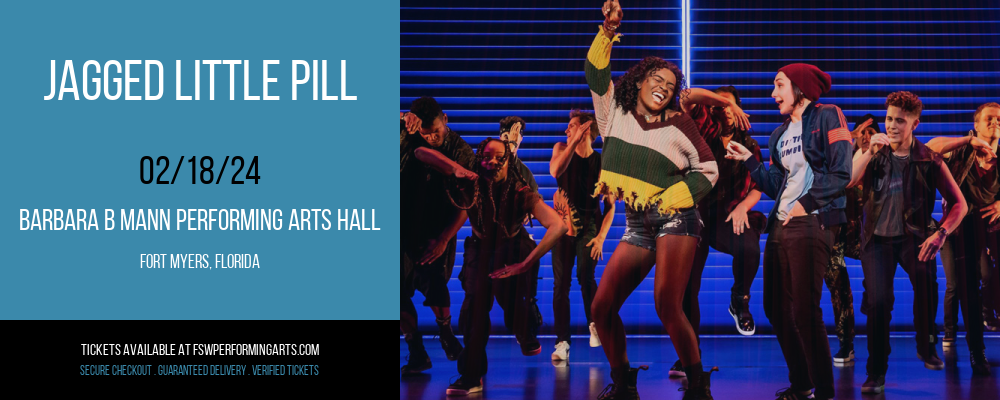 Jagged Little Pill at Barbara B Mann Performing Arts Hall