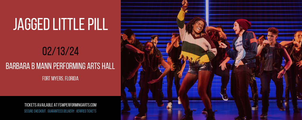 Jagged Little Pill at Barbara B Mann Performing Arts Hall