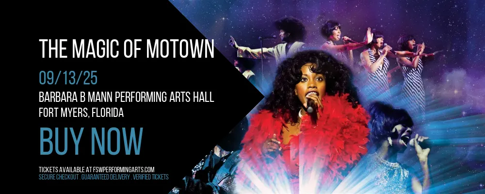 The Magic of Motown at Barbara B Mann Performing Arts Hall