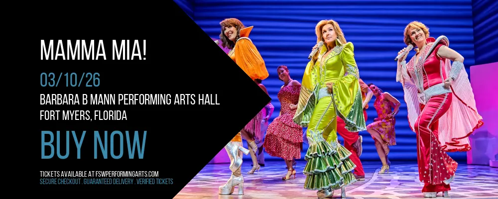 Mamma Mia! at Barbara B Mann Performing Arts Hall