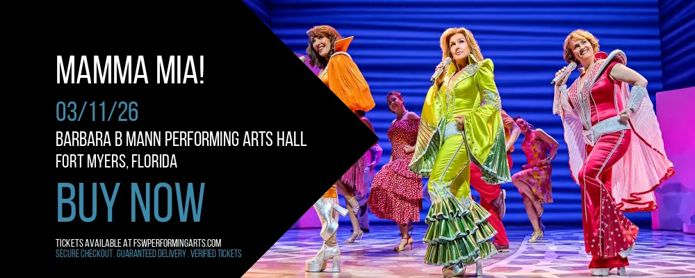 Mamma Mia! at Barbara B Mann Performing Arts Hall