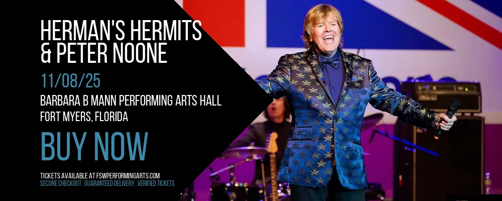 Herman's Hermits & Peter Noone at Barbara B Mann Performing Arts Hall