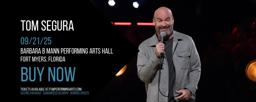 Tom Segura at Barbara B Mann Performing Arts Hall