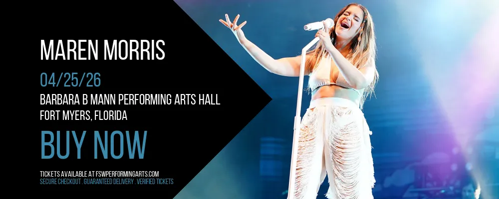 Maren Morris at Barbara B Mann Performing Arts Hall