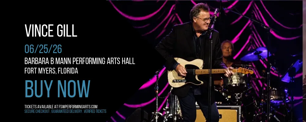 Vince Gill at Barbara B Mann Performing Arts Hall