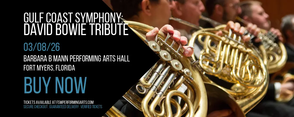 Gulf Coast Symphony at Barbara B Mann Performing Arts Hall