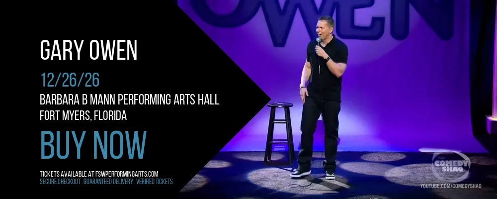 Gary Owen at Barbara B Mann Performing Arts Hall
